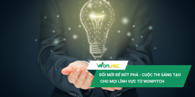 Wonpitch tổ chức cuộc thi “đổi mới để bứt phá” - Thu hút hơn 1.000 ý tưởng 1 Mục tiêu của cuộc thi đổi mới để bứt phá là thúc đẩy đổi mới sáng tạo trên toàn quốc