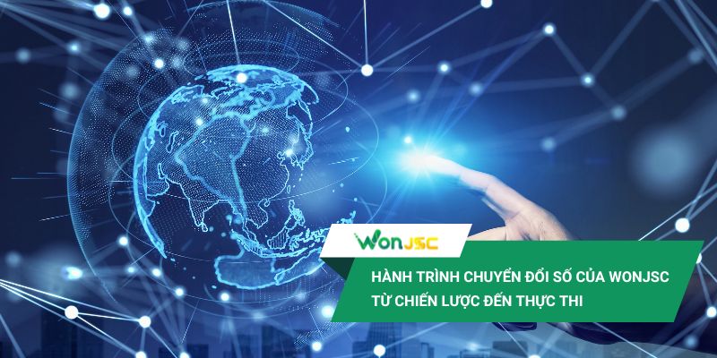 Tập đoàn WonJSC đạt chứng nhận “Doanh nghiệp chuyển đổi số xuất sắc 2025” 2 Trong suốt chặng đường chuyển đổi số, WonJSC đã ghi dấu bằng những bước tiến chiến lược