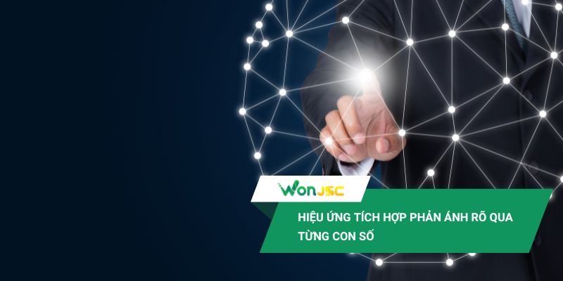 Chỉ số về lượng truy cập và mức độ tương tác đều tăng vọt sau khi đấu nối