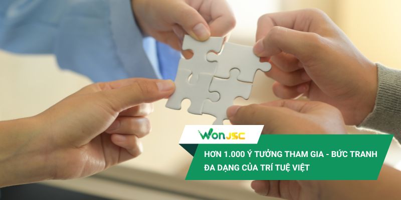 Wonpitch tổ chức cuộc thi “đổi mới để bứt phá” - Thu hút hơn 1.000 ý tưởng 2 Cuộc thi đã thu hút sự góp mặt của đông đảo thí sinh và đa dạng lĩnh vực tham gia