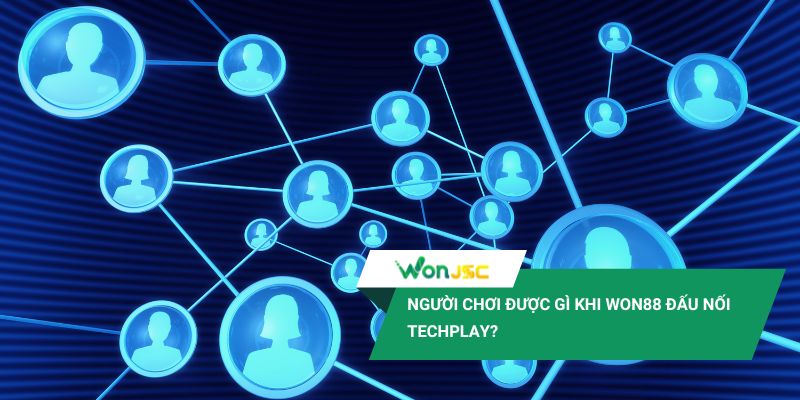 Won88 đấu nối với cổng game Techplay: Hai tên tuổi - Một tầm nhìn 1 Nhờ vào việc đấu nối người chơi dễ dàng chuyển đổi giữa các trò game bài chỉ trong vài giây