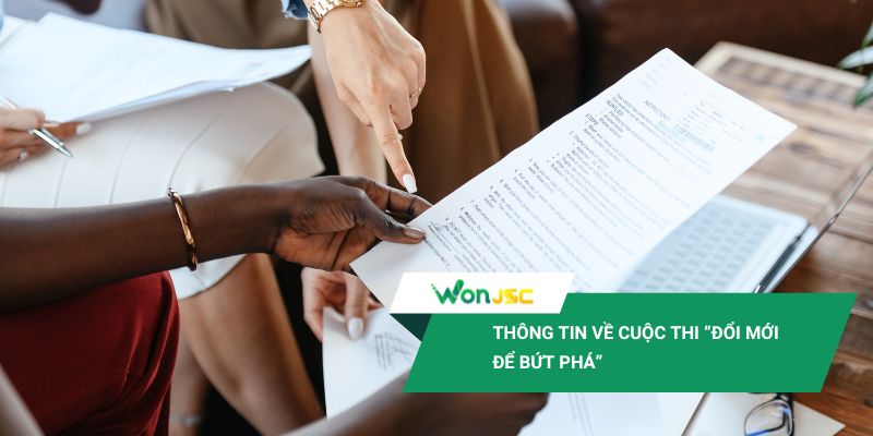 Wonpitch tổ chức cuộc thi “đổi mới để bứt phá” - Thu hút hơn 1.000 ý tưởng 3 Đăng ký, duyệt bài thi theo lộ trình và nhận giải là các bước triển khai của cuộc thi