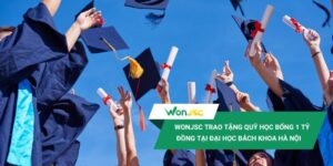 WonJSC trao tặng Quỹ học bổng 1 tỷ đồng tại Đại học Bách Khoa Hà Nội
